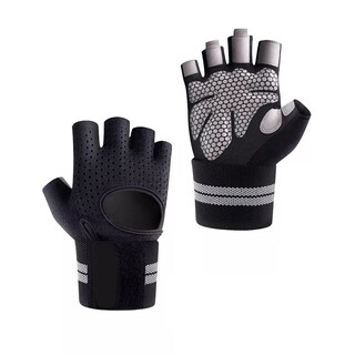 Foto 1 | Foto 1 | Guantes Para Gym Pesas Deportivos Muñequeras Talla S Eo Safe Imports Esi-14342 Negro