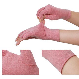 Foto 3 | Foto 3 | Guantes De Alivio De Dolor Mxahk-003 Fullmedix 3 Pares Rosa
