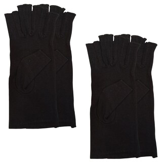 Foto 1 | Foto 1 | Guantes De Medio Dedo Mxahb-002 Fullmedix 2 Pares Negro
