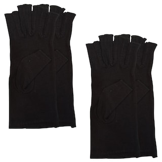 Foto 2 | Foto 2 | Guantes De Medio Dedo Mxahb-002 Fullmedix 2 Pares Negro