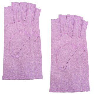 Foto 2 | Foto 2 | Guantes De Medio Dedo Versátiles Mxahj-012 Fullmedix 2 Pares Morado