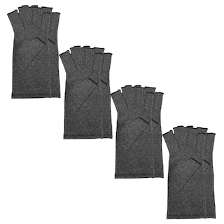 Foto 1 | Foto 1 | Guantes Para Deportes Al Aire Libre Mxahg-009 Fullmedix 4 Pares Gris