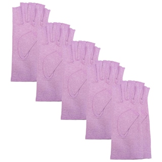 Foto 1 | Foto 1 | Guantes Para Escritura Y Oficina Mxahj-015 Fullmedix 5 Pares Morado