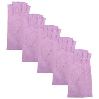 Foto 2 | Foto 2 | Guantes Para Escritura Y Oficina Mxahj-015 Fullmedix 5 Pares Morado