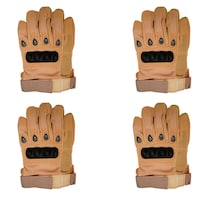 Guantes de Uso Táctico VentDepot de 4 Pares