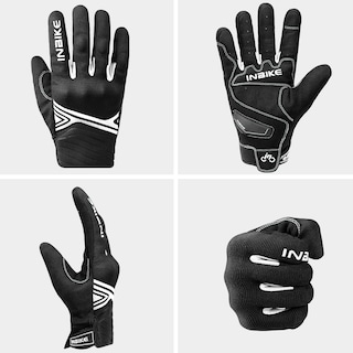 Foto 6 | Foto 6 | Guantes De Moto Inbike Transpirables Con Pantalla Táctil Negra Y Blanca - Venta Internacional.