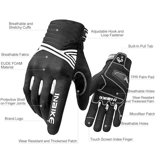 Foto 2 | Foto 2 | Guantes De Moto Inbike, Transpirables, Con Pantalla Táctil Tp Para Adultos - Venta Internacional.