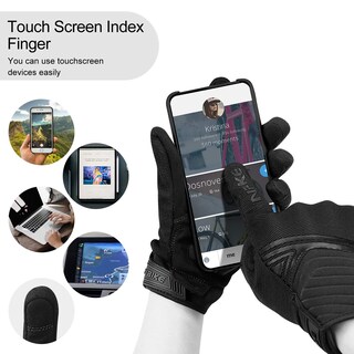 Foto 4 | Foto 4 | Guantes De Moto Inbike De Malla Transpirable Con Pantalla Táctil Negra M - Venta Internacional.