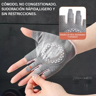 Foto 3 | Foto 3 | Guantes Gym Tacticos, Gimnasio Talla: S Eo Safe Imports Esi-19006 Purpura