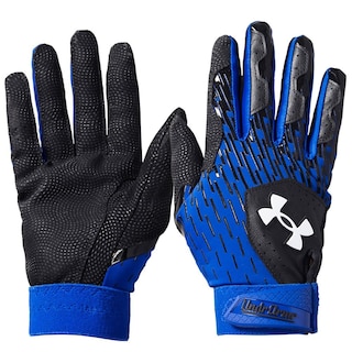 Foto 1 | Foto 1 | Guantes De Béisbol Under Armour Clean Up Para Niños Y Jóvenes, Negro/azul - Venta Internacional.