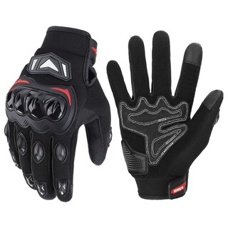 Foto 1 | Foto 1 | Guantes De Moto Kemimoto Para Hombre Y Mujer Talla L Negros - Venta Internacional.