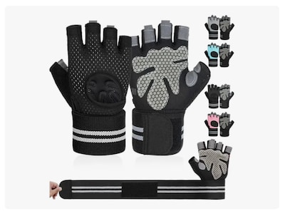 Foto 1 | Foto 1 | Guantes Para Gym Xtellar Pesas Deportivos Muñequeras Mujer Y Hombre