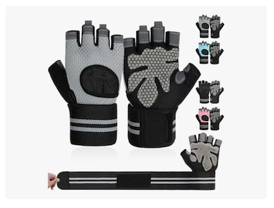 Foto 1 | Foto 1 | Guantes Para Gym Xtellar Pesas Deportivos Muñequeras Mujer Y Hombre