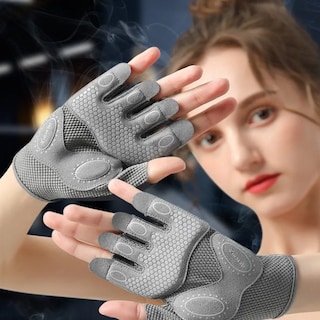Foto 2 | Foto 2 | Guantes Gym Tacticos Pesas Crossfit Gimnasio Negro Gris