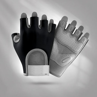 Foto 5 | Foto 5 | Guantes Gym Tacticos Pesas Crossfit Gimnasio Negro Gris