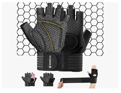 Foto 1 | Foto 1 | Guantes Xtellar Gym Pesas Deportivos Muñequeras Mujer Hombre