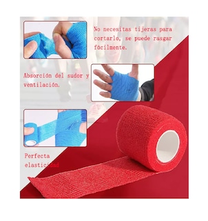 Foto 4 | Foto 4 | Rollos de Cinta Kinesiológica Lab.G Multicolor 5*4.5 cm 15 Piezas