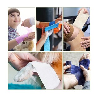 Foto 2 | Foto 2 | Venda Elástica Cohesiva Autoadherible Eo Safe Imports Esi-9889 Multicolor 12 PZAS