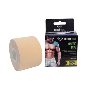 Foto 1 | Foto 1 | Cinta Kinesiológica Vendaje Muscular 5x5cm Ckmv Medica Vital