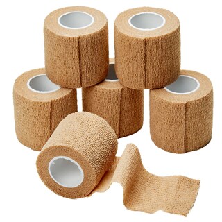 Foto 1 | Foto 1 | Envoltura Autoadhesiva Y Cohesiva Medca De Bandages, 5 Cm X 4,5 M, Paquete De 6 - Venta Internacional.