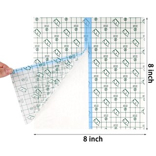 Foto 2 | Foto 2 | Vendaje Adhesivo Bbto Transparent Stretch 50 Unidades 20 X 20 Cm - Venta Internacional.
