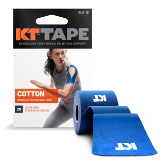 Foto 1 | Foto 1 | Cinta Deportiva Kt Tape Original De Algodón 20 Tiras Azul - Venta Internacional.