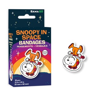 Foto 1 | Foto 1 | Vendajes Gamago Peanuts Snoopy In Space Kids 18 Unidades - Venta Internacional.