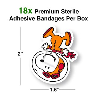 Foto 2 | Foto 2 | Vendajes Gamago Peanuts Snoopy In Space Kids 18 Unidades - Venta Internacional.