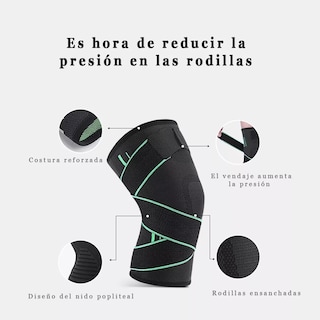 Foto 3 | Foto 3 | Kit Rodilleras Deportivas Compresion Gym 4 Pzas G Eo Safe Imports Esi-11928 Multicolor