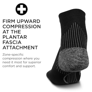Foto 4 | Foto 4 | Cojín Ligero Sock Feetures Para Aliviar La Fascitis Plantar, Color Negro, Talla L - Venta Internacional.
