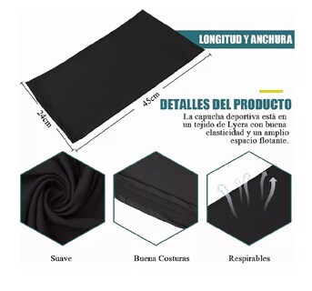 Foto 4 | Foto 4 | Bandanas Deportivas Belug para Ciclismo 5 Piezas