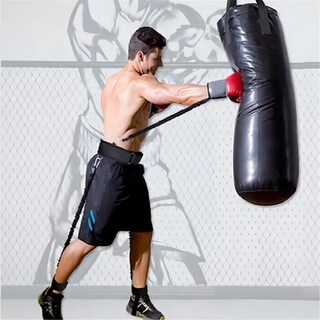 Foto 2 | Foto 2 | Set de 12 Piezas para Entrenamiento con Bandas y Ligas de Resistencia 30 Libras