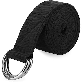 Foto 1 | Foto 1 | Correa de Yoga Negra Thefne de 1.8m para Mejorar Flexibilidad y Equilibrio