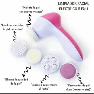 Foto 3 | Foto 3 | Cepillo de Limpieza Facial Exfoliante color Rosa