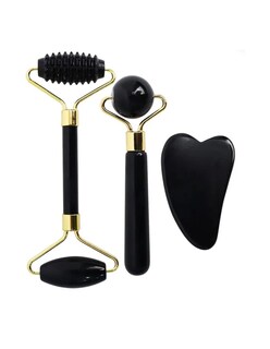 Foto 1 | Foto 1 | Kit Rodillo Facial Jade Black Obsidiana
