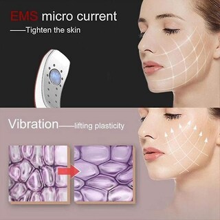 Foto 2 | Foto 2 | Limpiadores Faciales Huoguo Microcurrent Ems Lifting En Forma De V - Venta Internacional.