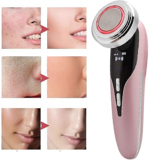 Foto 2 | Foto 2 | Limpiador Facial Dispositivo De Belleza Limpieza Ultrasónica De Poros Rosa - Venta Internacional.