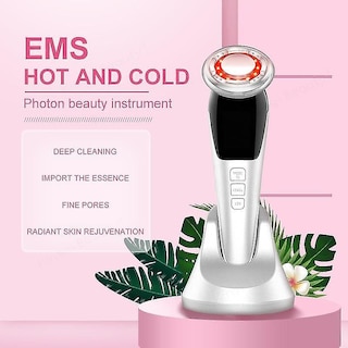 Foto 3 | Foto 3 | Limpiadores Faciales Ems Masajeador De Estiramiento Facial Caliente Y Frío Led - Venta Internacional.
