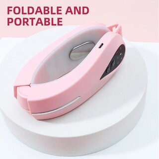 Foto 5 | Foto 5 | Dispositivo De Estiramiento Facial Pink V Massage Con Luz Roja Y Azul - Venta Internacional.