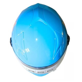Foto 2 | Foto 2 | Casco Broche Seguridad Moto Caballito De Mar Eo Safe Imports Esi-13082 Azul