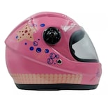 Casco Broche Seguridad Moto Caballito De Mar Eo Safe Imports Esi-13083 Rosa