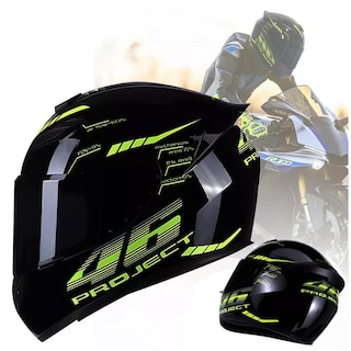 Foto 2 | Foto 2 | Casco Ventdepot Negro Talla Xxl para Motociclista