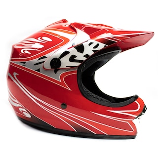 Foto 1 | Foto 1 | Casco para Moto Kinlley Fqhe-001 color Rojo Cross Talla Xl