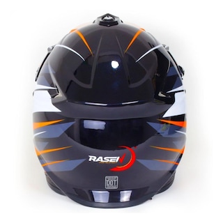 Foto 8 | Foto 8 | Casco para Motociclista Rasen CAS-CRO-20001 Negro