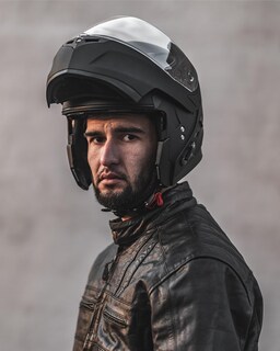 Foto 7 | Foto 7 | Casco para Motociclista ILM Mediano Negro con Bluetooth - Venta Internacional