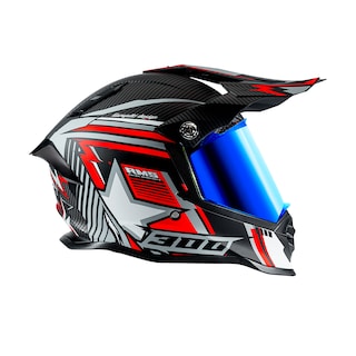 Foto 1 | Foto 1 | Casco Para Motocicleta Axs Beretta Rojo
