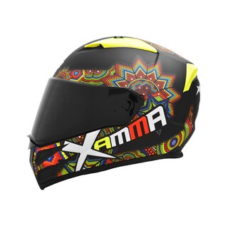 Foto 2 | Foto 2 | Casco Integral Para Moto Edge Helmets Oficial Xamma color Negro Certificado Dot Talla M