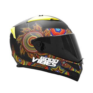 Foto 5 | Foto 5 | Casco Integral Para Moto Edge Helmets Oficial Xamma color Negro Certificado Dot Talla M