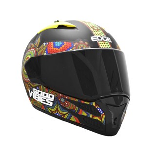 Foto 6 | Foto 6 | Casco Integral Para Moto Edge Helmets Oficial Xamma color Negro Certificado Dot Talla M