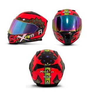 Foto 1 | Foto 1 | Casco Integral Edge XAMMA Multicolor Talla M